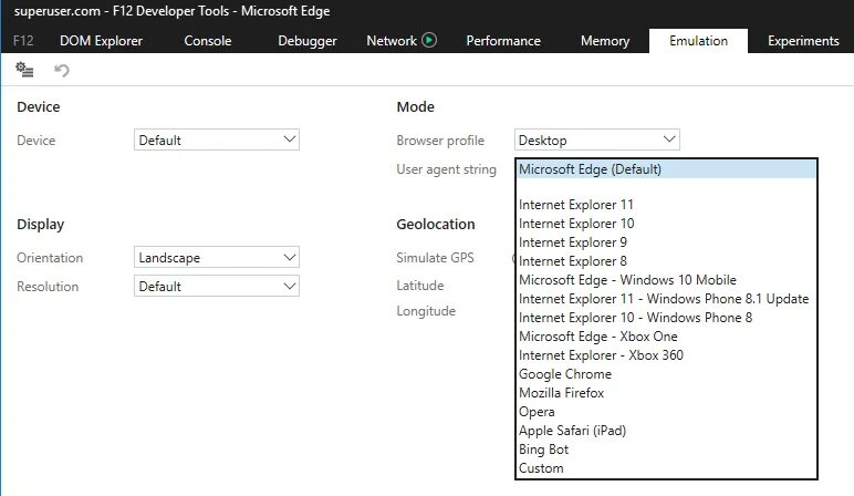 Как выглядит user agent в браузере. User agent в devtools. Xbox Internet Explorer. Edge user agent change. Str user