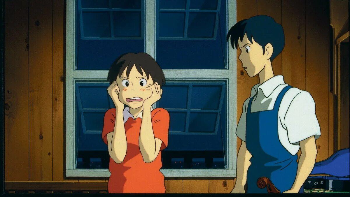 Сидзуку цукисима и сэйдзи амасава. Хаяо миядзаки шепот сердца. Хаяо миядзаки шепот сердца. Шепот сердца сугимура. Шепот сердца субтитры.