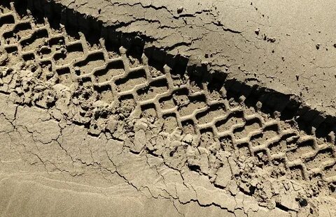 Wheel tracks
