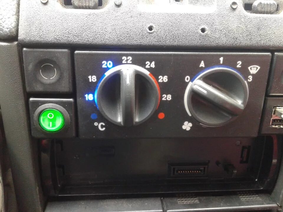 Блок управления отопителем Gamma GF 410 - Lada 2110, 1,5 л, 2002 года аксессуары