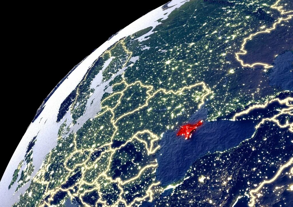 Вид из космоса. Полуостров Крым из космоса. США изучили спутниковые снимки и. Satellite photo Crimea. Планета земля крым