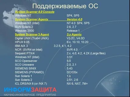 System scanner