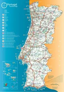 Mapa de portugal completo