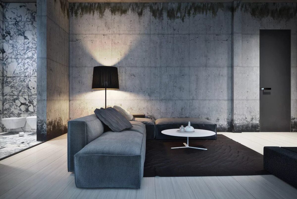 Стены стиль бетон. Лофт бетон (loft beton) фактурная штукатурка. Кирпич и бетон в интерьере лофт. Стиль лофт бетон. Стиль лофт и брутализм.