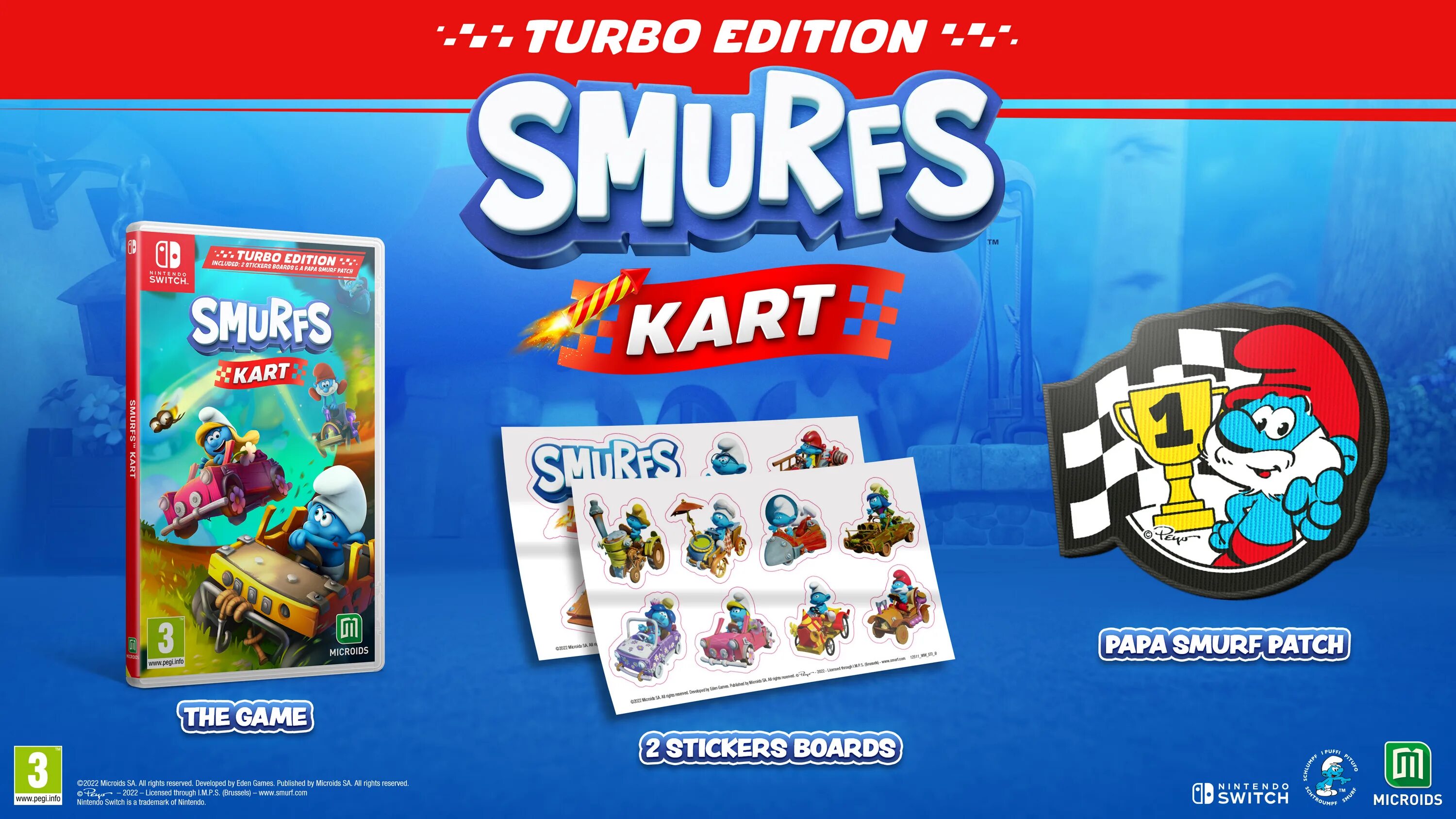 Smurfs kart. Смурфики smurfs. Smurfs kart. Выход для игры. Нинтендо новая.