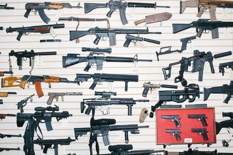 Guns he