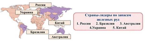 Страны Лидеры по добыче железной руды на карте. Карта добычи железной руды в мире. Запасы железной руды в мире карта. Лидеры по запасам железных руд.