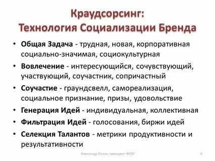Технология краудсорсинга