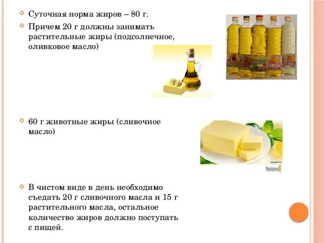 Сколько сливочного масла в день. Норма потребления сливочного масла. норма потребления сливочного масла в день. растительные жиры норма. норма потребления растительного масла.
