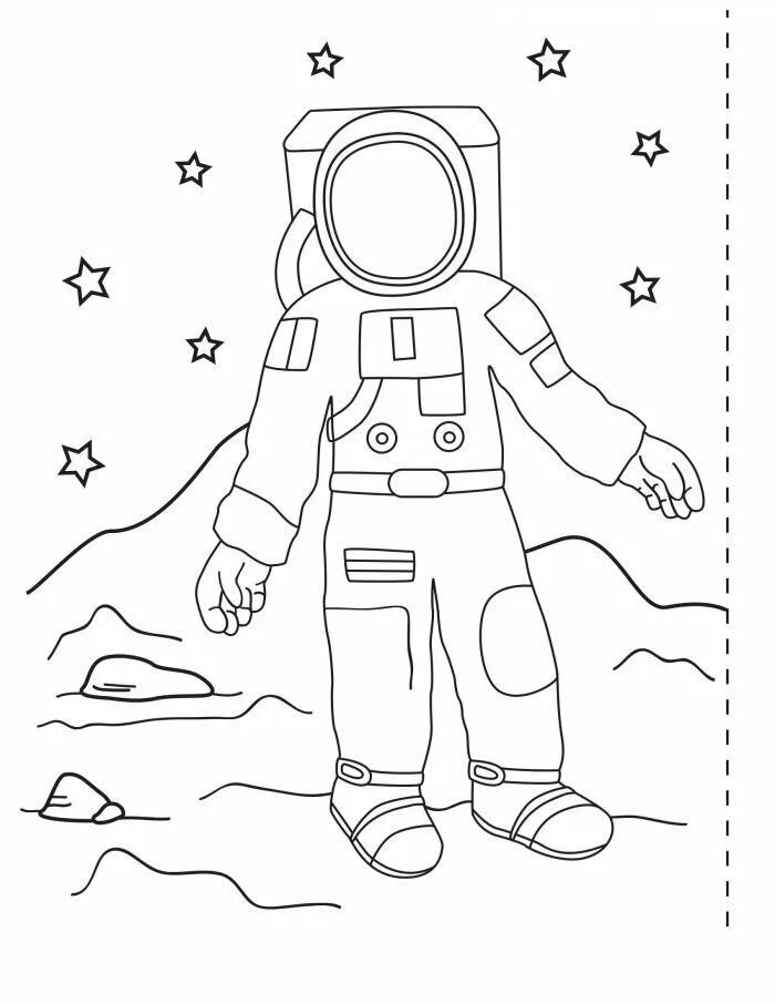 Шаблон космонавта для вырезания из бумаги распечатать. Космонавт раскраска для детей. Космос раскраска для детей. Раскраска для малышей. Космос. Космонавтика раскраски для детей.