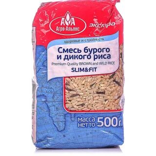 Бурый и дикий рис