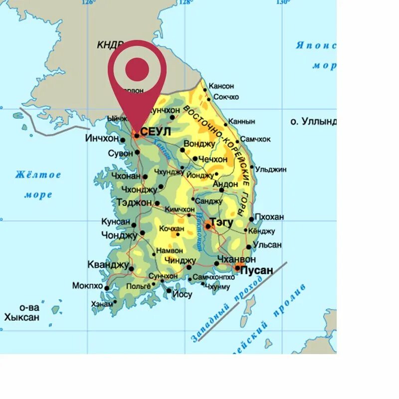 Южная корея географическое положение. Южная Корея с картой!. Географическая карта Южной Кореи. Юж Корея на карте. Столица Южной Кореи на карте.