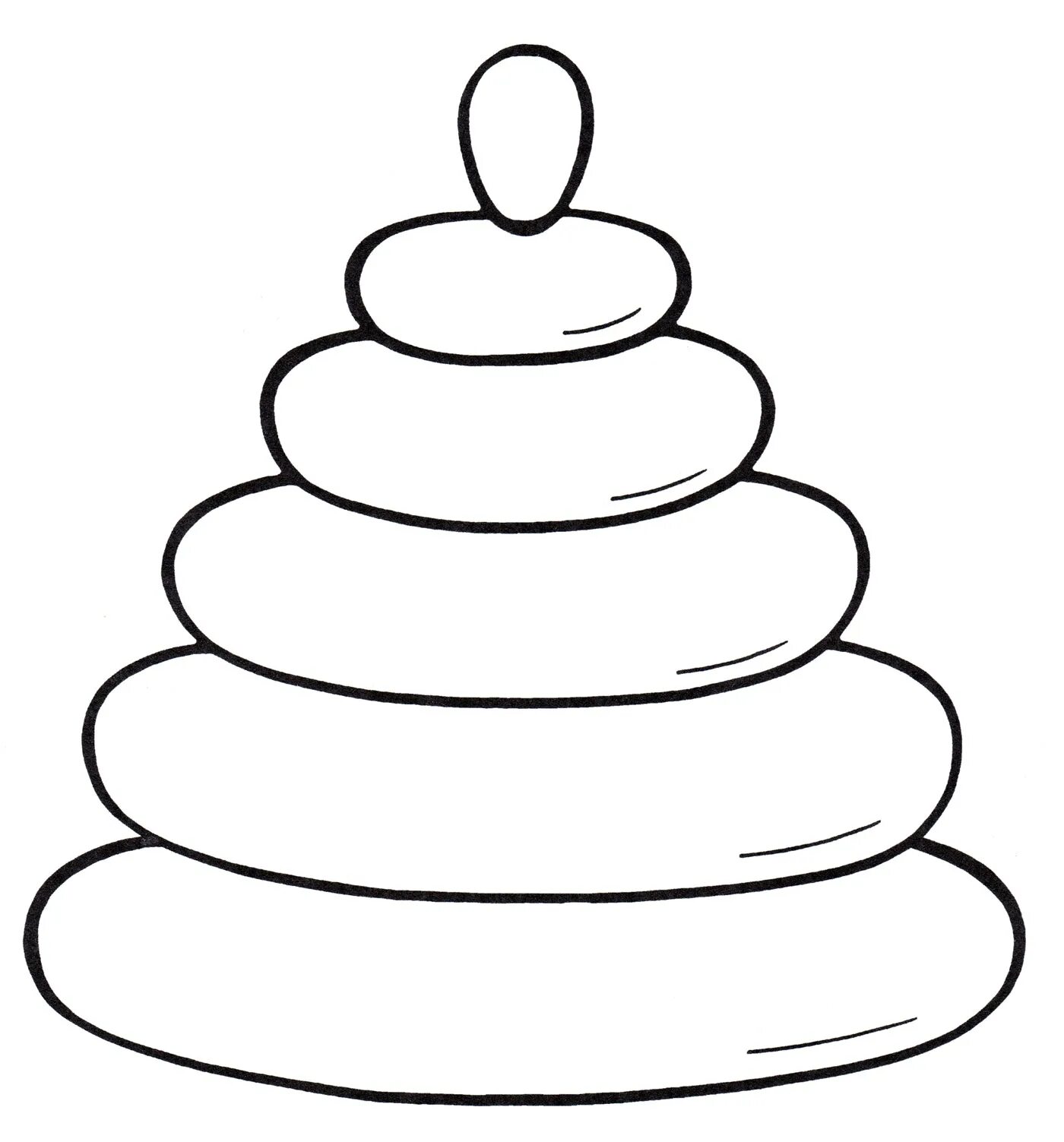 Распечатать пирамидку. Пирамидка раскраска для малышей. Пирамидка раскраска. Игрушка пирамидка раскраска. Распечатать пирамидку.