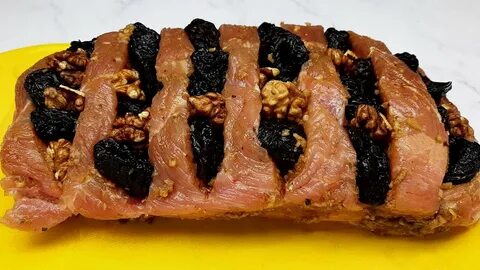 Рецепт мясо свинины с черносливом