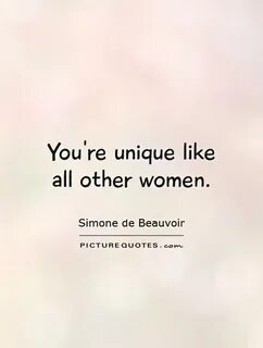 Being unique