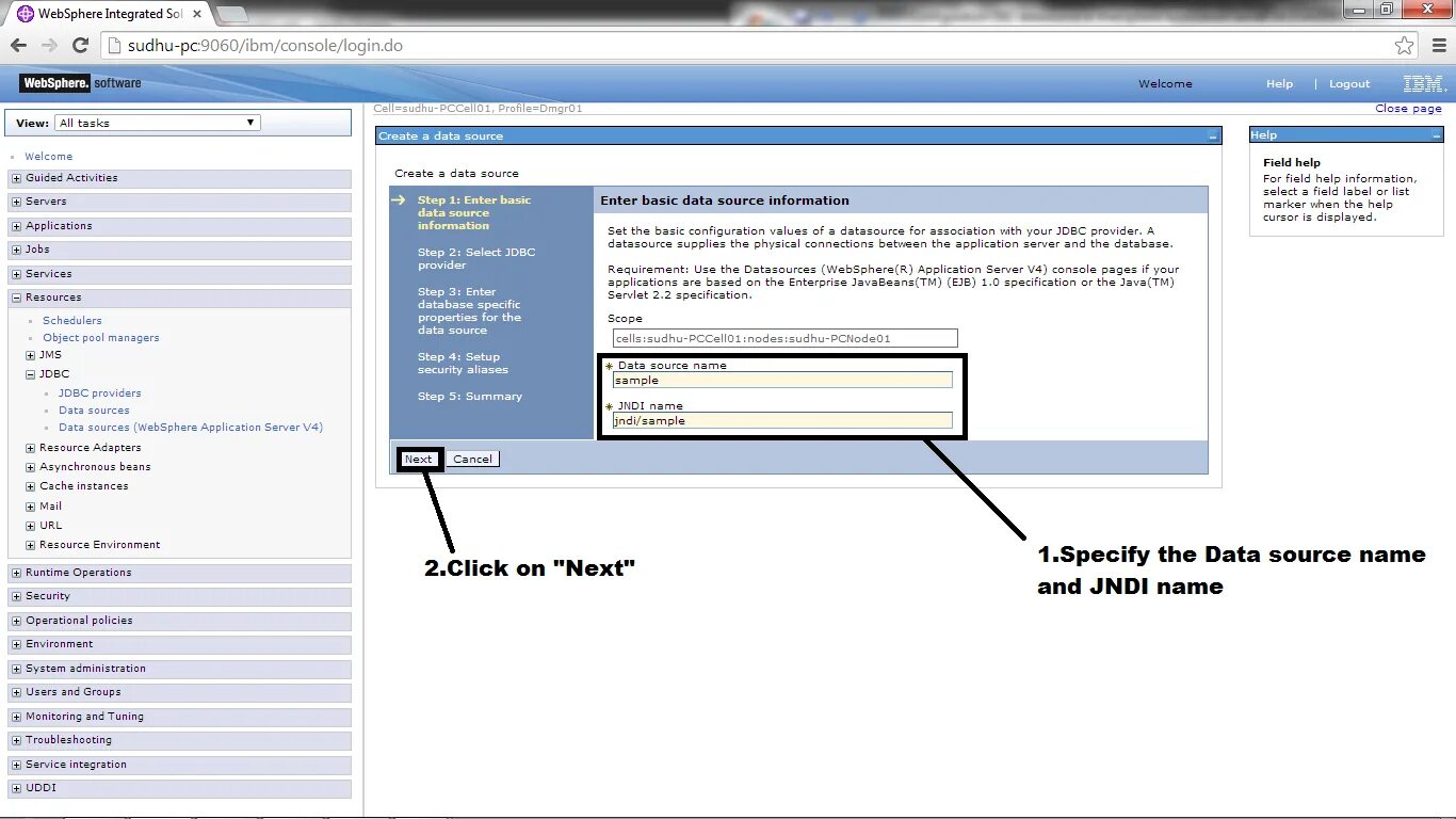 Jdbc datasource