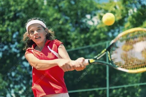 I play tennis