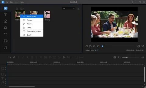 Video editor create