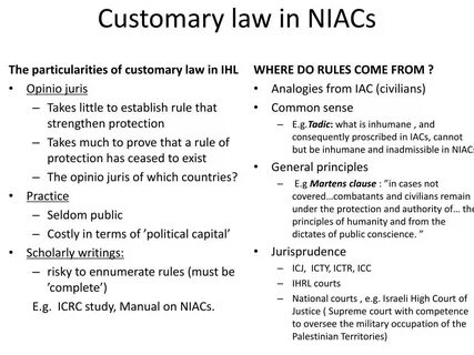 Of the law but
