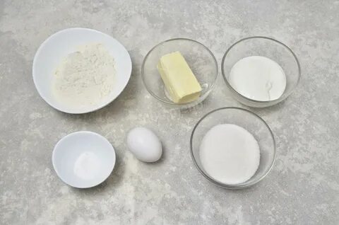 Печенье сметана масло мука сахар
