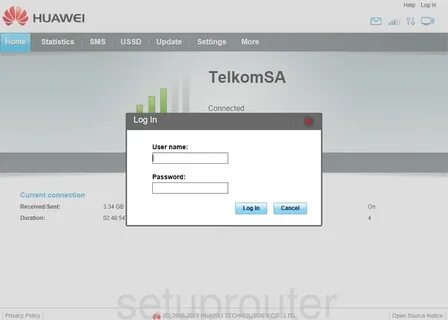 Huawei password