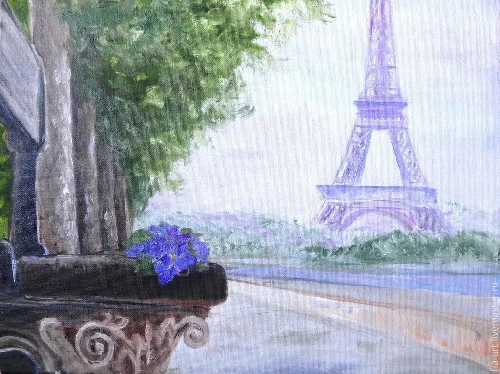 Акварели с видами Парижа. Картина Париж. Париж рисунок.