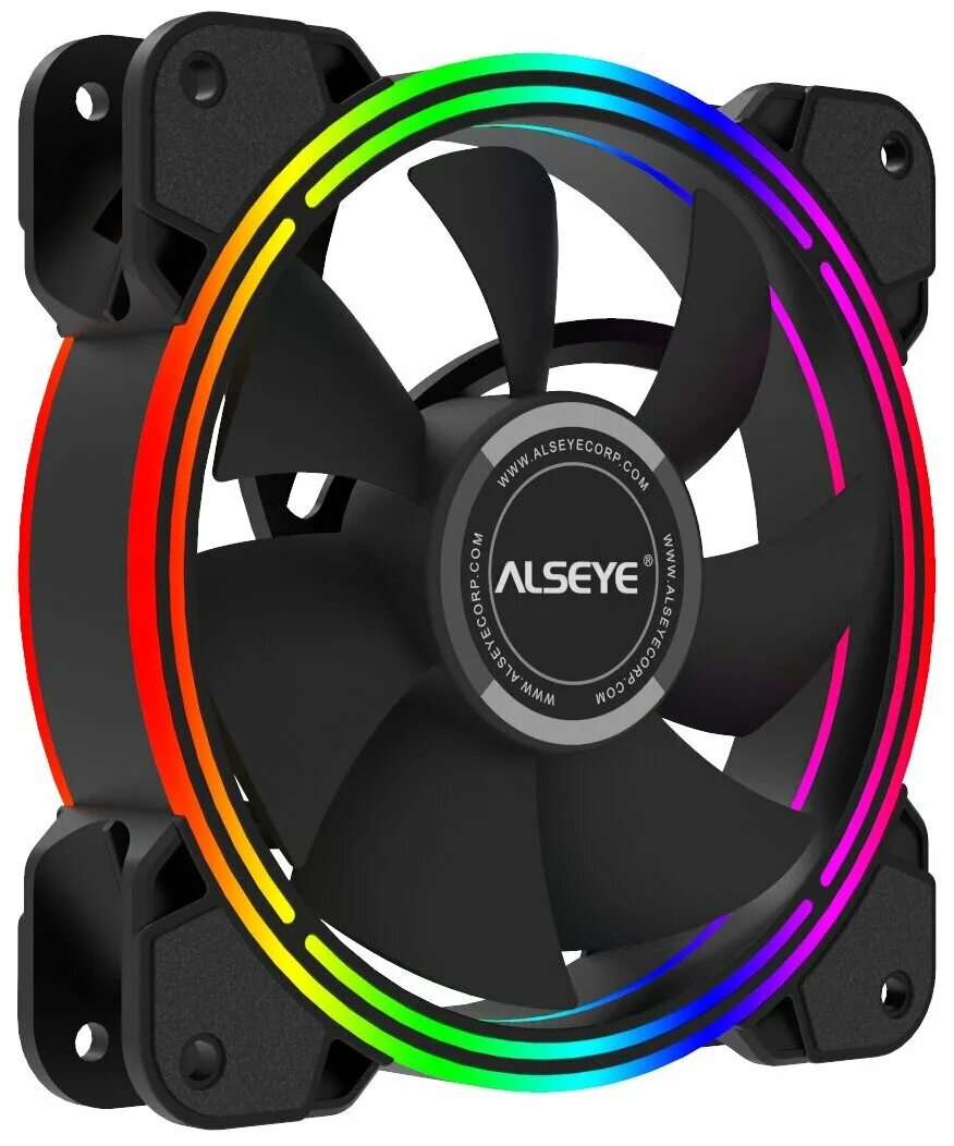 Alseye купить. Вентилятор ALSEYE 120 RGB Fan. ALSEYE Halo 4.0 120мм. Кулер корпуса ALSEYE x12 RGB. Корпусный вентилятор ALSEYE 120mm Halo 4.0 12cm.