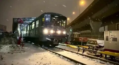 Поезд зашел