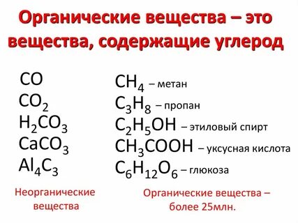 Органические соединения построить