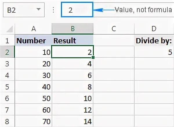 Value is not number