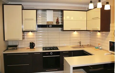 Кухонные гарнитуры стильные кухни