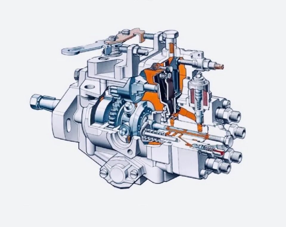 ТНВД Bosch 1.9 дизель механический. Конструкция топливного насоса высокого давления дизеля. ТНВД Bosch ve 1.9. Конструкция распределительного ТНВД бош. Насос высокого давления bosch