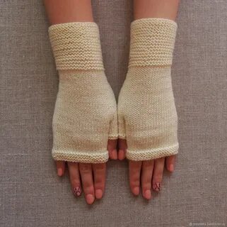 Митенки связанные
