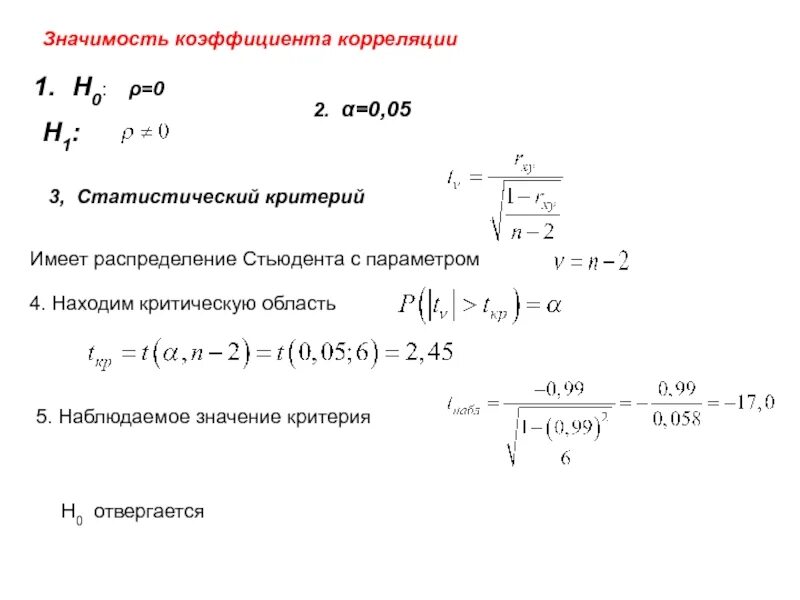 Значимость показателя критерия. Коэффициент макрошероховатости пласта. Наблюдаемое значение статистики критерия. Значение коэффициента. Значимость коэффициента корреляции.