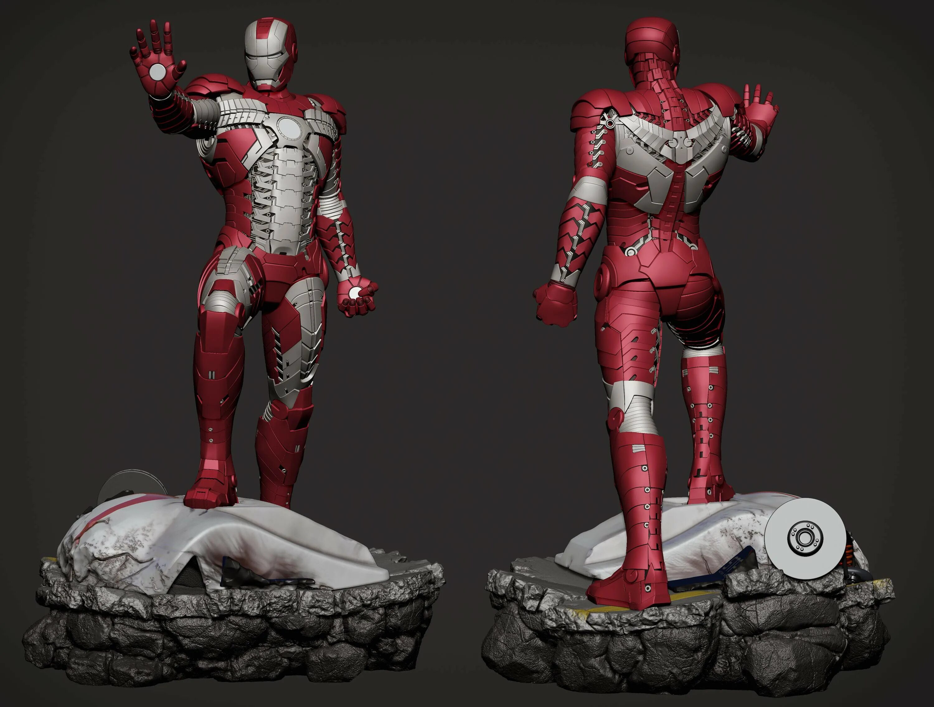 Your mark 5. Iron man Mark 5 Papekura. Фигурка железного человека на 3d принтере.