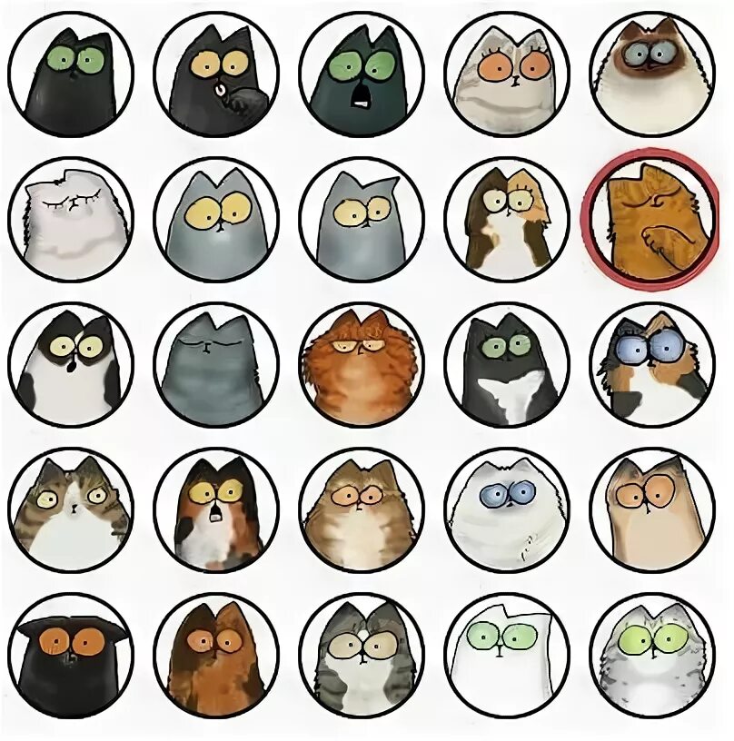 Cat Stickers :: Behance
