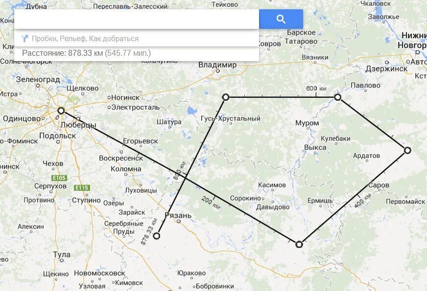 Переславль-Залесский Дубна расстояние. Переяславль-Залесское как доехать из Москвы. Расчет расстояния по карте Google.