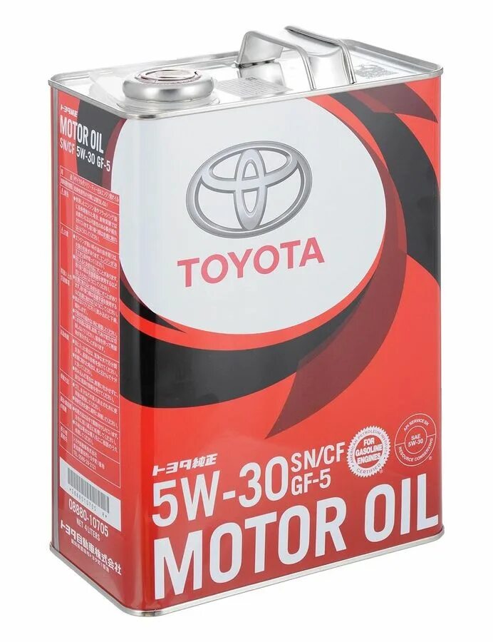 Toyota SN 5w-30. Toyota Motor Oil SN 5w-30. Toyota SN 5w-30 4 л. Toyota Motor Oil SN/gf-5 5w-20.