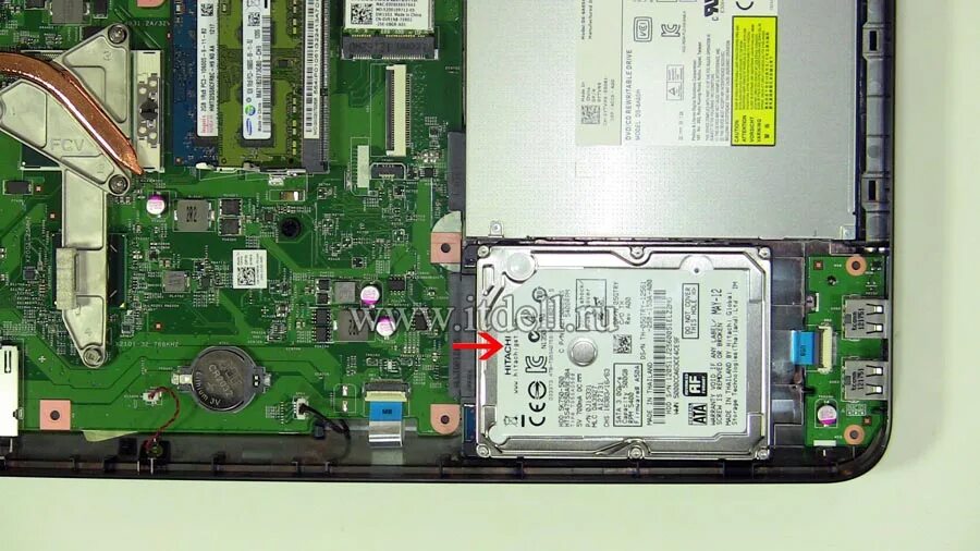 Как разобрать ноутбук dell inspiron n5040 Разборка и чистка Dell N5040 P18F YouTube