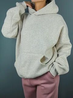 Худи с начесом женские с капюшоном