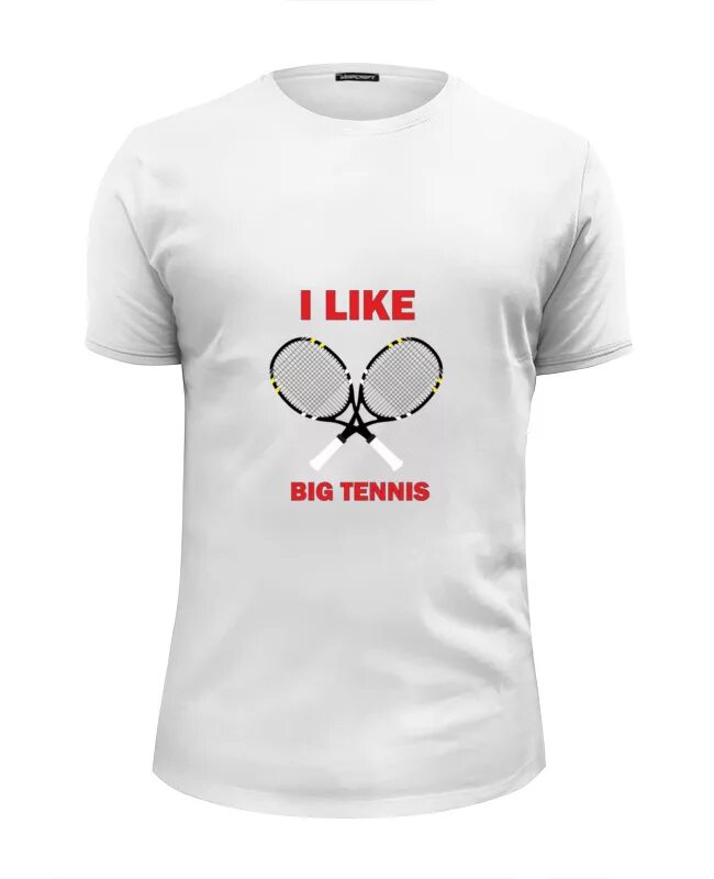 Big like me. Футболка big Tennis. I like big.