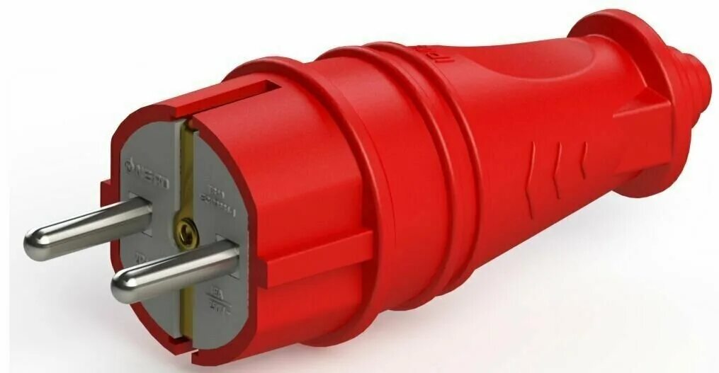 Вилка штепсельная в 16-301. Вилка прямая с заземлением белая 16а 250в (sbe-16-p01-w)50/600. Вилка прорезиненная, влагозащищённая , 2p+e, 16а, bemis. На штепсельных вилках некоторых бытовых. Арт.