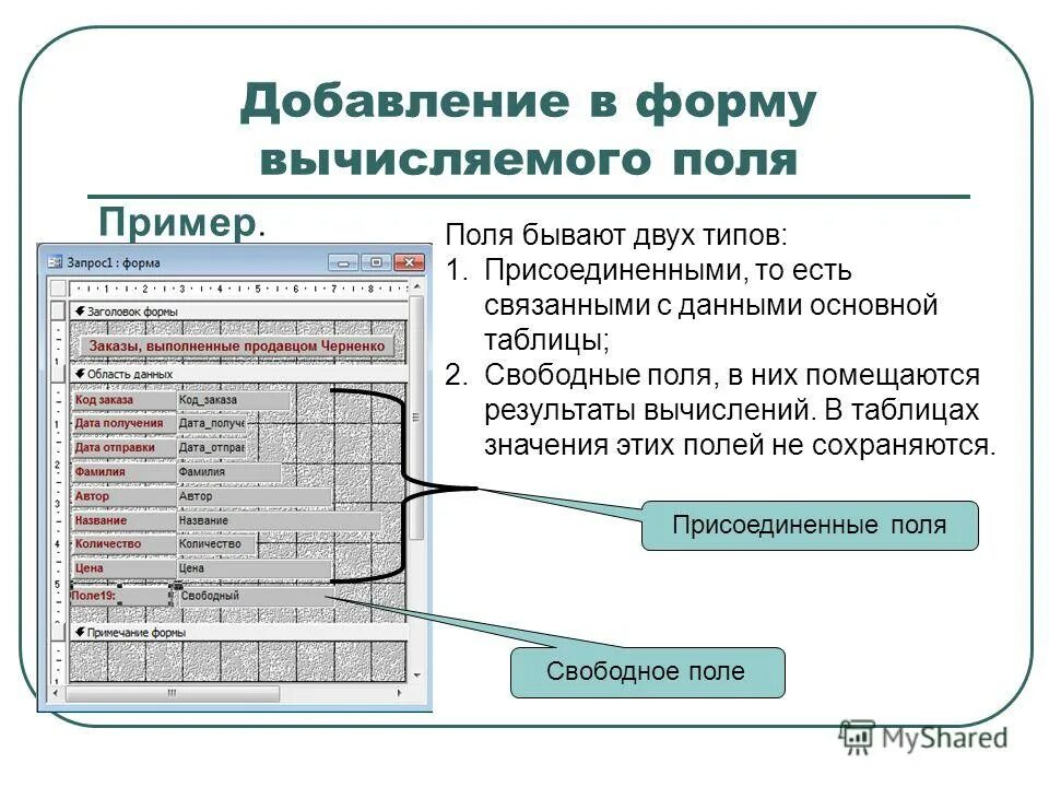 Получить элементы формы