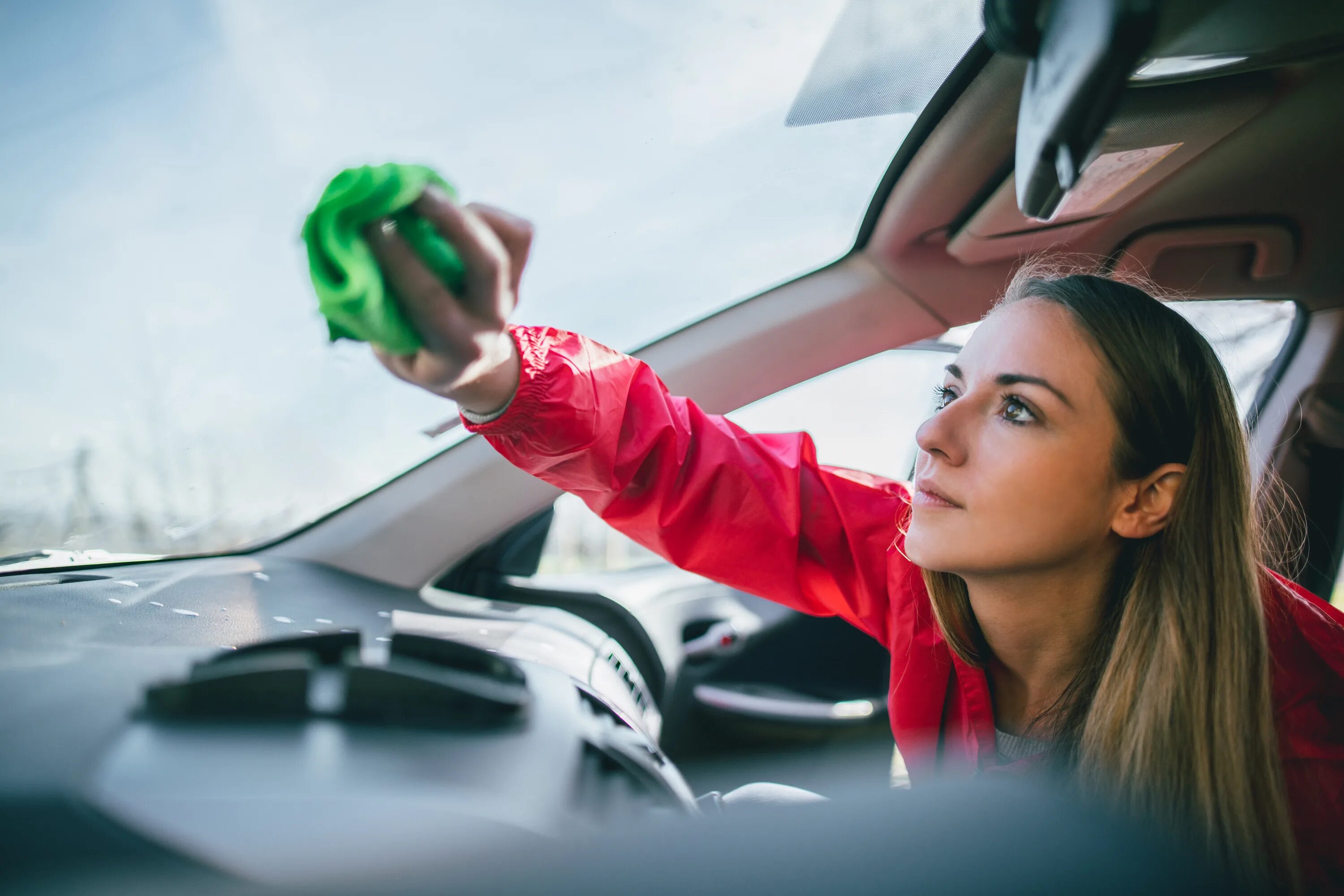 Clean the car