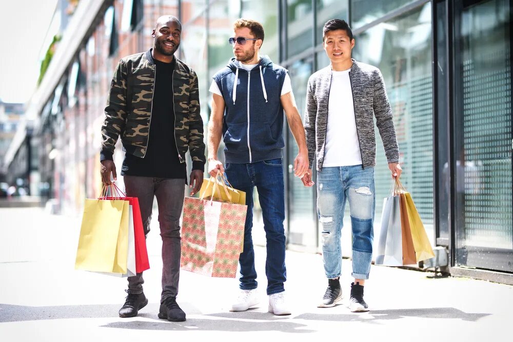 Men shop one