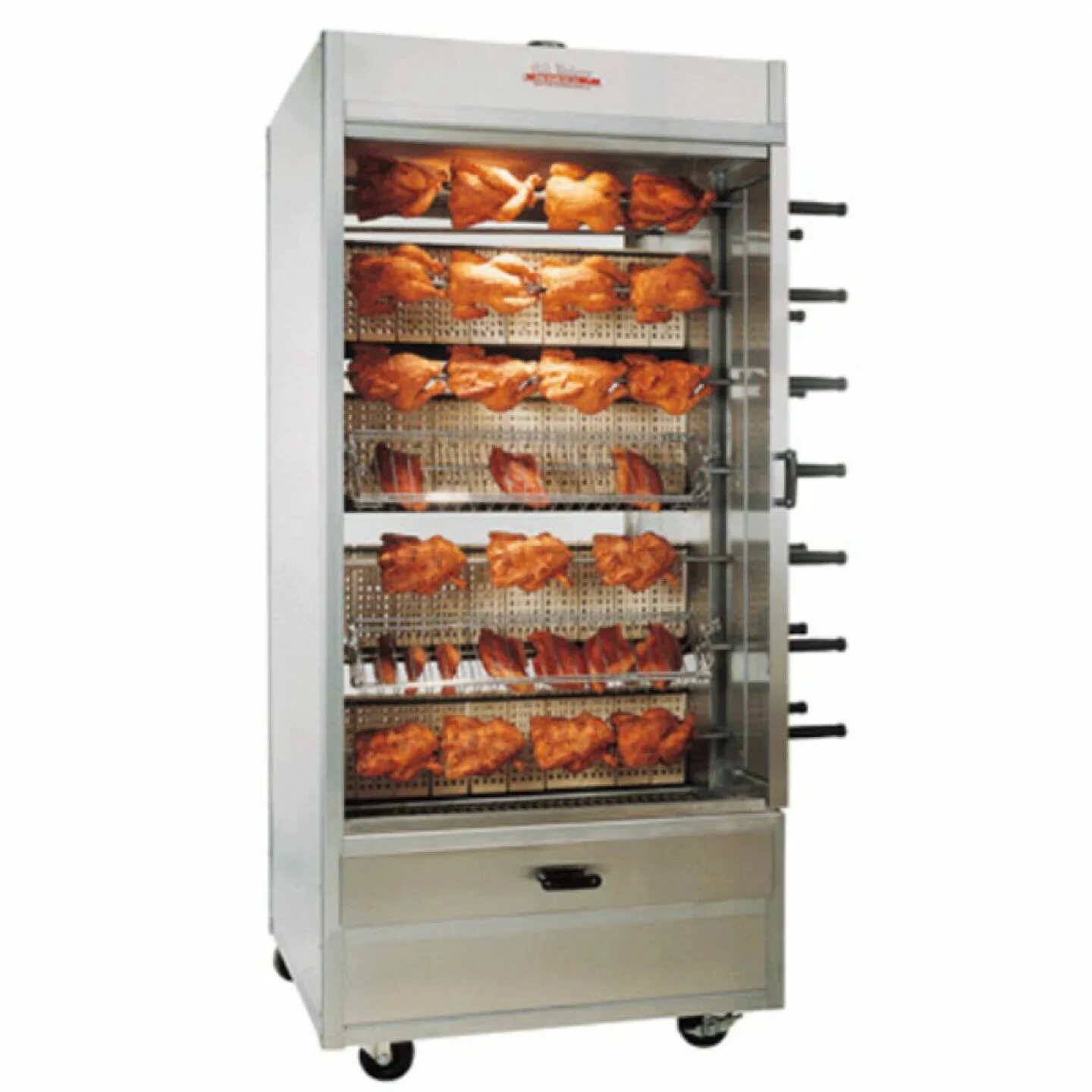 Bartscher Electric Chicken Grill p6 - 6 Chickens, 215035. Croydon Rostizador гриль. Гриль для кур. Куры гриль.