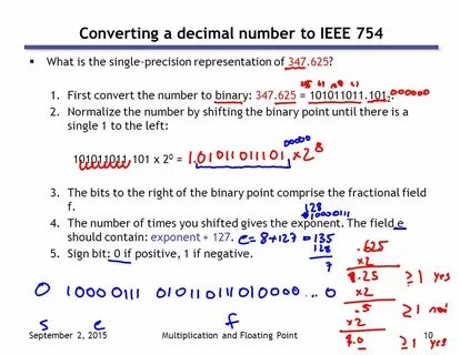 Ieee 754 формат числа