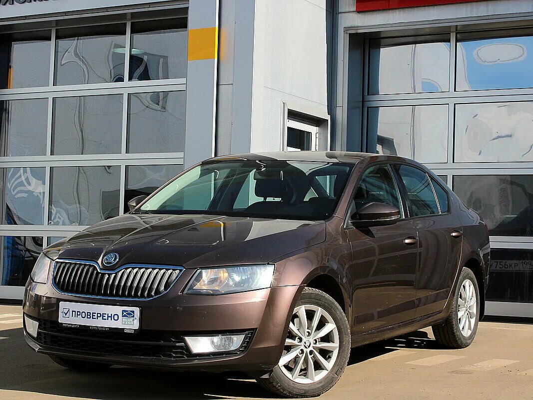 Машина шкода с пробегом купить. Skoda Octavia 1.4 AMT, 2013.