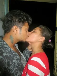 Kissing bhabhi.