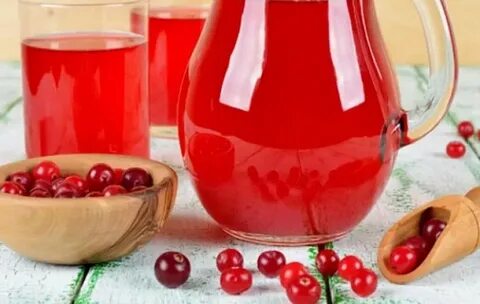 Клюквенный сок на зиму